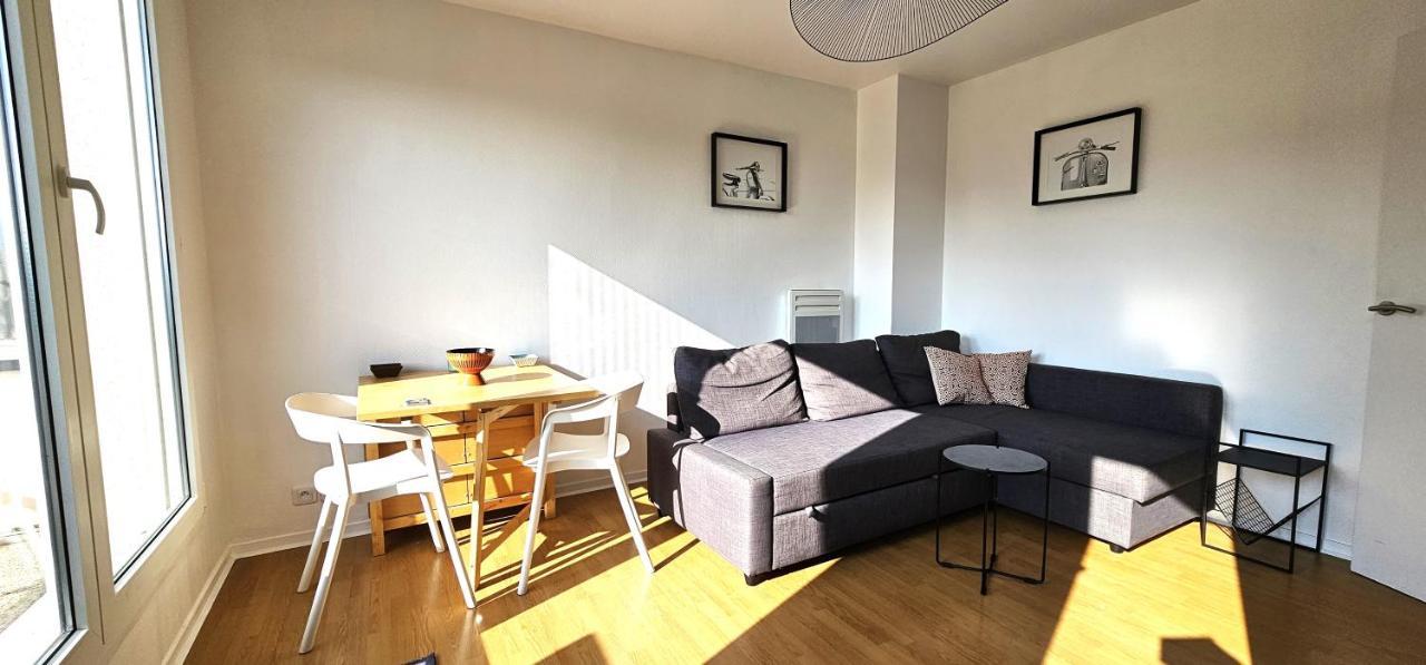 Charmant Appartement Proche Centre Ville Reims Exterior foto